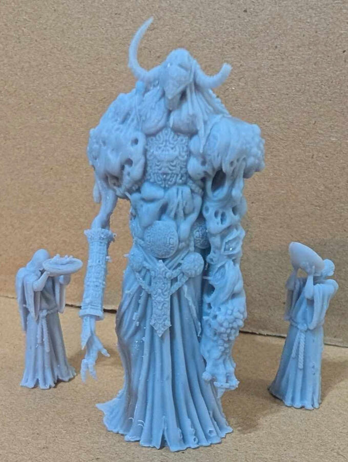 Custom 3D printed D&D dice tower with intricate dragon design and medieval castle architecture for tabletop gaming